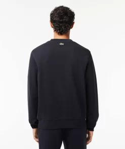 Lacoste Sweatshirts-Classic Fit Croc Print Jogger Sweatshirt