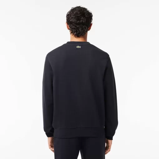 Lacoste Sweatshirts-Classic Fit Croc Print Jogger Sweatshirt