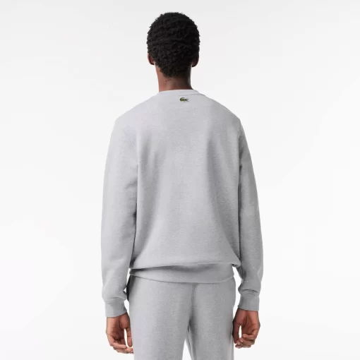 Lacoste Sweatshirts-Classic Fit Croc Print Jogger Sweatshirt