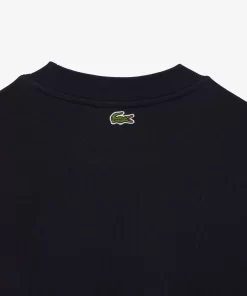 Lacoste Sweatshirts-Classic Fit Croc Print Jogger Sweatshirt