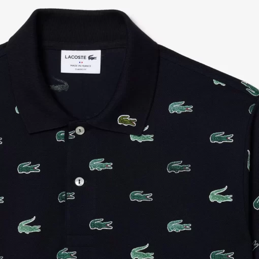 Lacoste Polo Shirts-Classic Fit Multi Croc Original L.12.12 Polo Shirt