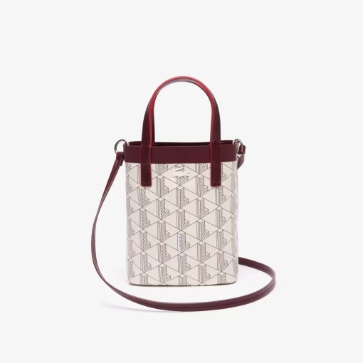 Lacoste Bags-Coated Canvas Monogram Mini Tote