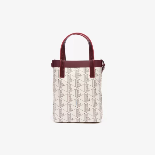 Lacoste Bags-Coated Canvas Monogram Mini Tote