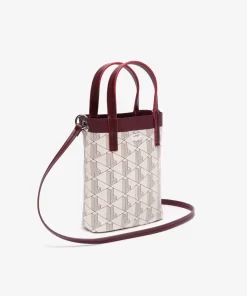 Lacoste Bags-Coated Canvas Monogram Mini Tote