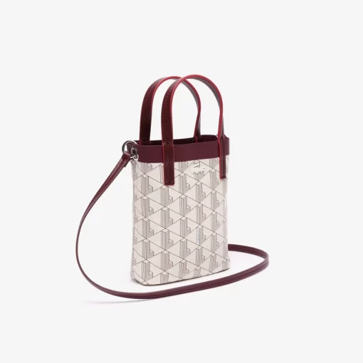 Lacoste Bags-Coated Canvas Monogram Mini Tote