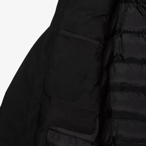 Lacoste Jackets & Coats-Colourblock Multipocket Hooded Parka