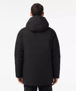 Lacoste Jackets & Coats-Colourblock Multipocket Hooded Parka