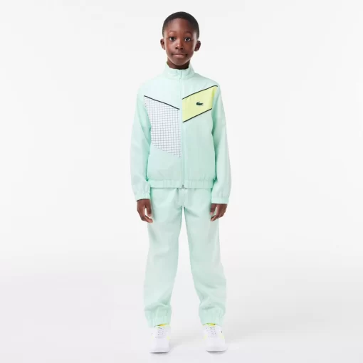 Lacoste Boy Clothing-Colourblock Tennis Tracksuit