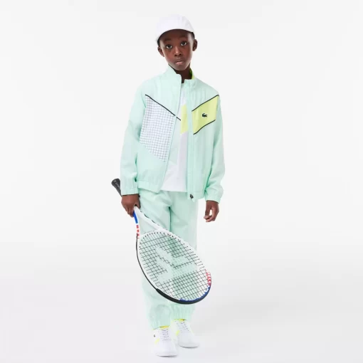 Lacoste Boy Clothing-Colourblock Tennis Tracksuit