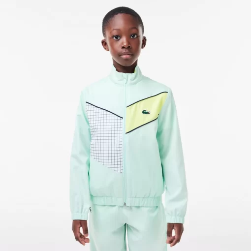 Lacoste Boy Clothing-Colourblock Tennis Tracksuit