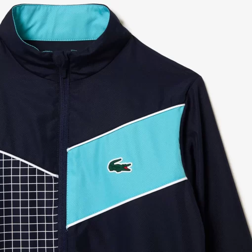 Lacoste Boy Clothing-Colourblock Tennis Tracksuit