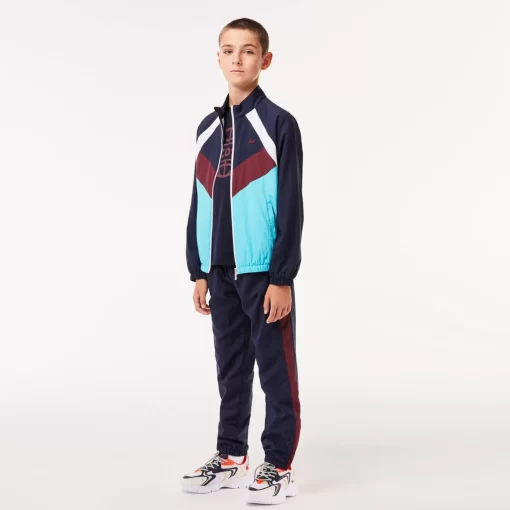 Lacoste Girl Clothing-Colourblock Track Pants