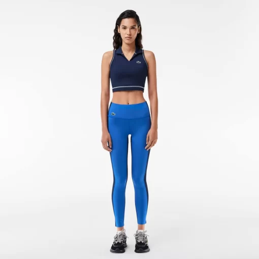 Lacoste Fitness & Training-Colourblock Ultra-Dry Stretch Sport Leggings