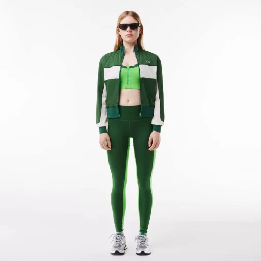 Lacoste Fitness & Training-Colourblock Ultra-Dry Stretch Sport Leggings