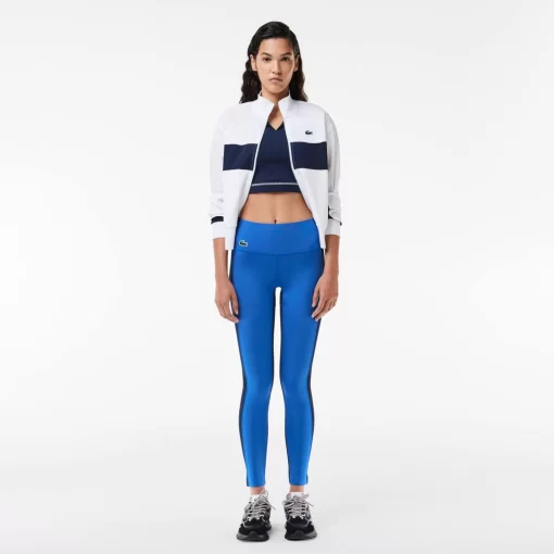 Lacoste Fitness & Training-Colourblock Ultra-Dry Stretch Sport Leggings