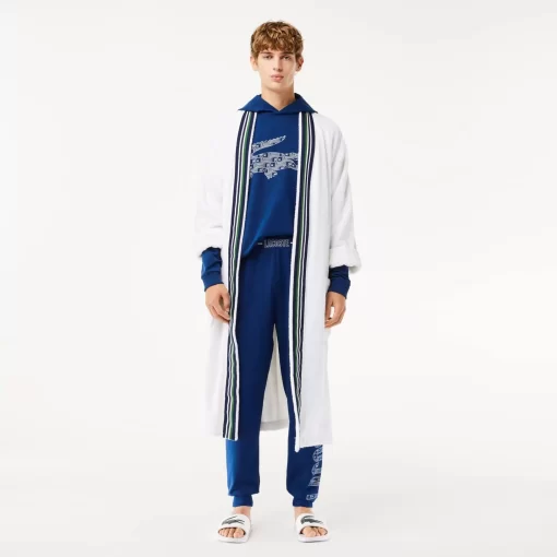 Lacoste Underwear & Lounge Wear-Contrast Branded Lounge Pants