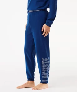 Lacoste Underwear & Lounge Wear-Contrast Branded Lounge Pants