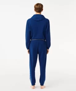 Lacoste Underwear & Lounge Wear-Contrast Branded Lounge Pants