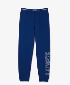 Lacoste Underwear & Lounge Wear-Contrast Branded Lounge Pants