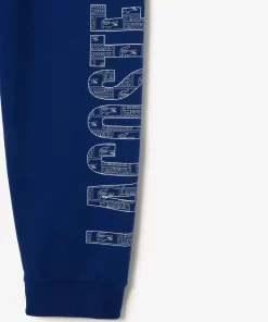 Lacoste Underwear & Lounge Wear-Contrast Branded Lounge Pants