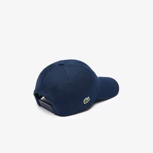 Lacoste Accessories-Contrast Croc Embroidered Cap