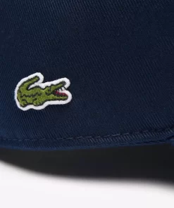 Lacoste Accessories-Contrast Croc Embroidered Cap