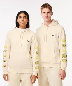 Lacoste Sweatshirts-Contrast Crocodile Hoodie