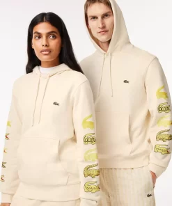 Lacoste Sweatshirts-Contrast Crocodile Hoodie