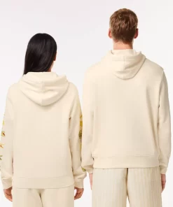 Lacoste Sweatshirts-Contrast Crocodile Hoodie