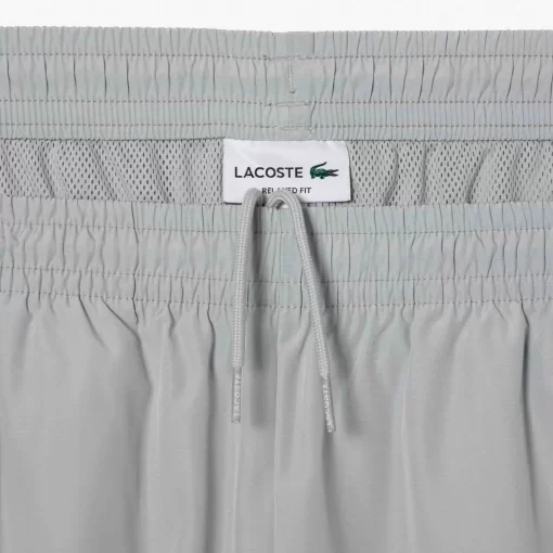 Lacoste Trousers & Shorts-Contrast Detail Relaxed Fit Sportsuit Track Pants