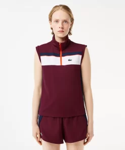 Lacoste Tennis-Contrast Ripstop Pique Tennis Ultra-Dry Polo Shirt