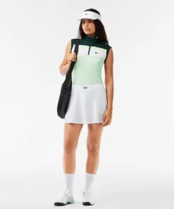 Lacoste Tennis-Contrast Ripstop Pique Tennis Ultra-Dry Polo Shirt