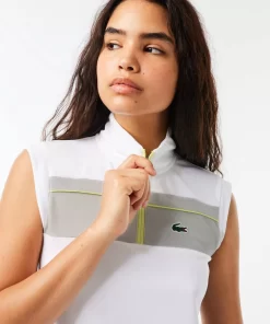 Lacoste Tennis-Contrast Ripstop Pique Tennis Ultra-Dry Polo Shirt