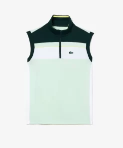 Lacoste Tennis-Contrast Ripstop Pique Tennis Ultra-Dry Polo Shirt