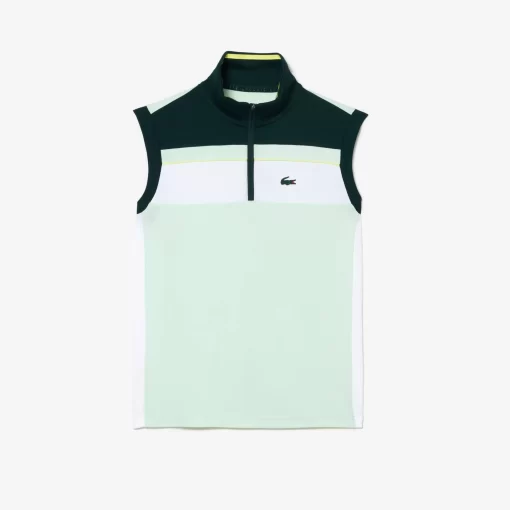 Lacoste Tennis-Contrast Ripstop Pique Tennis Ultra-Dry Polo Shirt