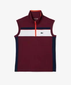 Lacoste Tennis-Contrast Ripstop Pique Tennis Ultra-Dry Polo Shirt