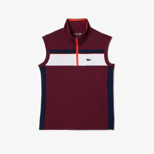 Lacoste Tennis-Contrast Ripstop Pique Tennis Ultra-Dry Polo Shirt