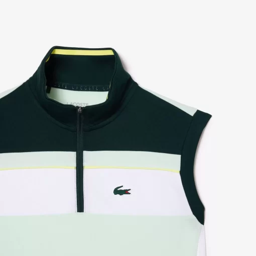 Lacoste Tennis-Contrast Ripstop Pique Tennis Ultra-Dry Polo Shirt