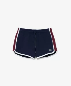 Lacoste Trousers & Shorts-Contrast Seam Double Sided Pique Shorts