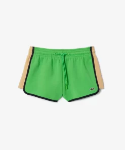 Lacoste Trousers & Shorts-Contrast Seam Double Sided Pique Shorts