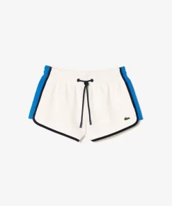 Lacoste Trousers & Shorts-Contrast Seam Double Sided Pique Shorts