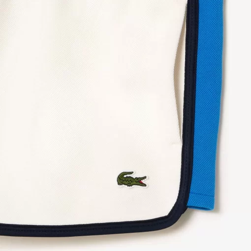 Lacoste Trousers & Shorts-Contrast Seam Double Sided Pique Shorts