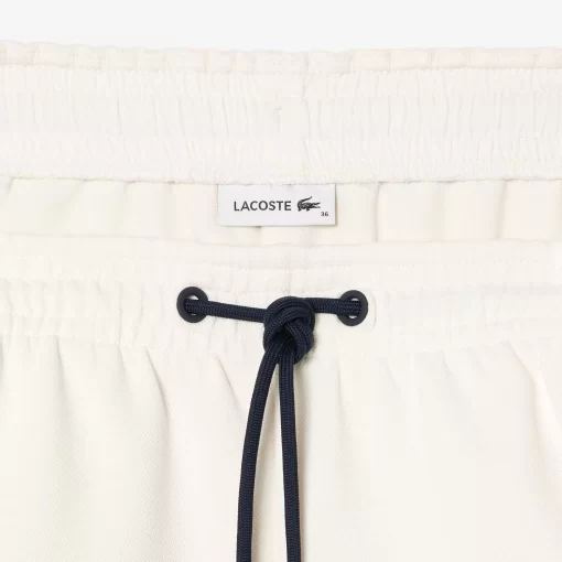 Lacoste Trousers & Shorts-Contrast Seam Double Sided Pique Shorts