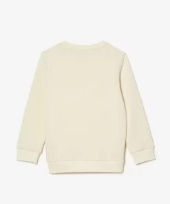 Lacoste Girl Clothing-Contrast Signature Print Sweatshirt