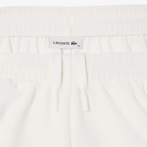 Lacoste Trousers & Shorts-Contrast Trim Short Terry Shorts