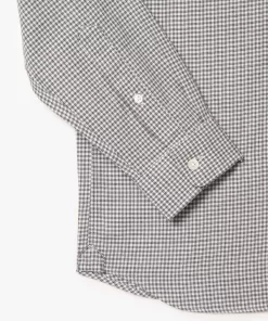 Lacoste Shirts-Cotton Flannel Checked Shirt