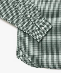 Lacoste Shirts-Cotton Flannel Checked Shirt