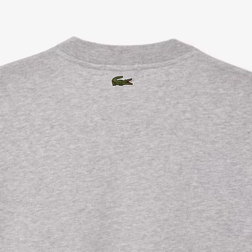 Lacoste Sweatshirts-Cotton Fleece Branded Jogger Sweatshirt