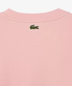 Lacoste Sweatshirts-Cotton Fleece Branded Jogger Sweatshirt