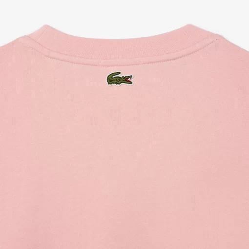 Lacoste Sweatshirts-Cotton Fleece Branded Jogger Sweatshirt